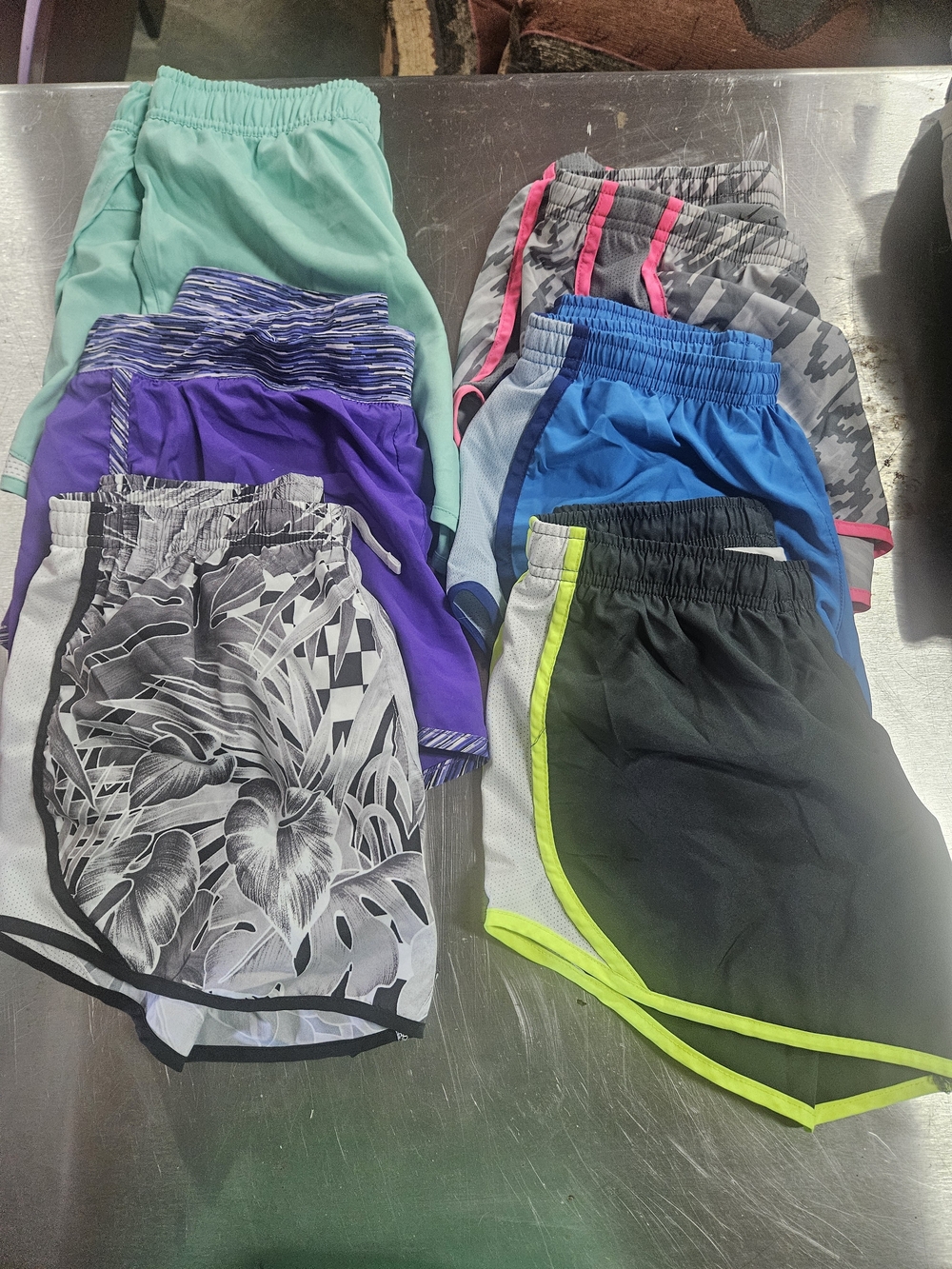 Assorted Women's Athletic Shorts - Multicolor Set
